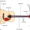 Các bộ phận chính của một cây đàn guitar